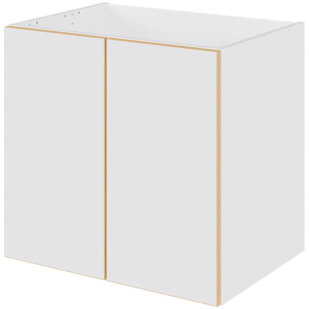 Multi-Living Bad hyldeskab i White/Oak Line med 2 låger D: 44.5 cm - Bredde: 60 cm