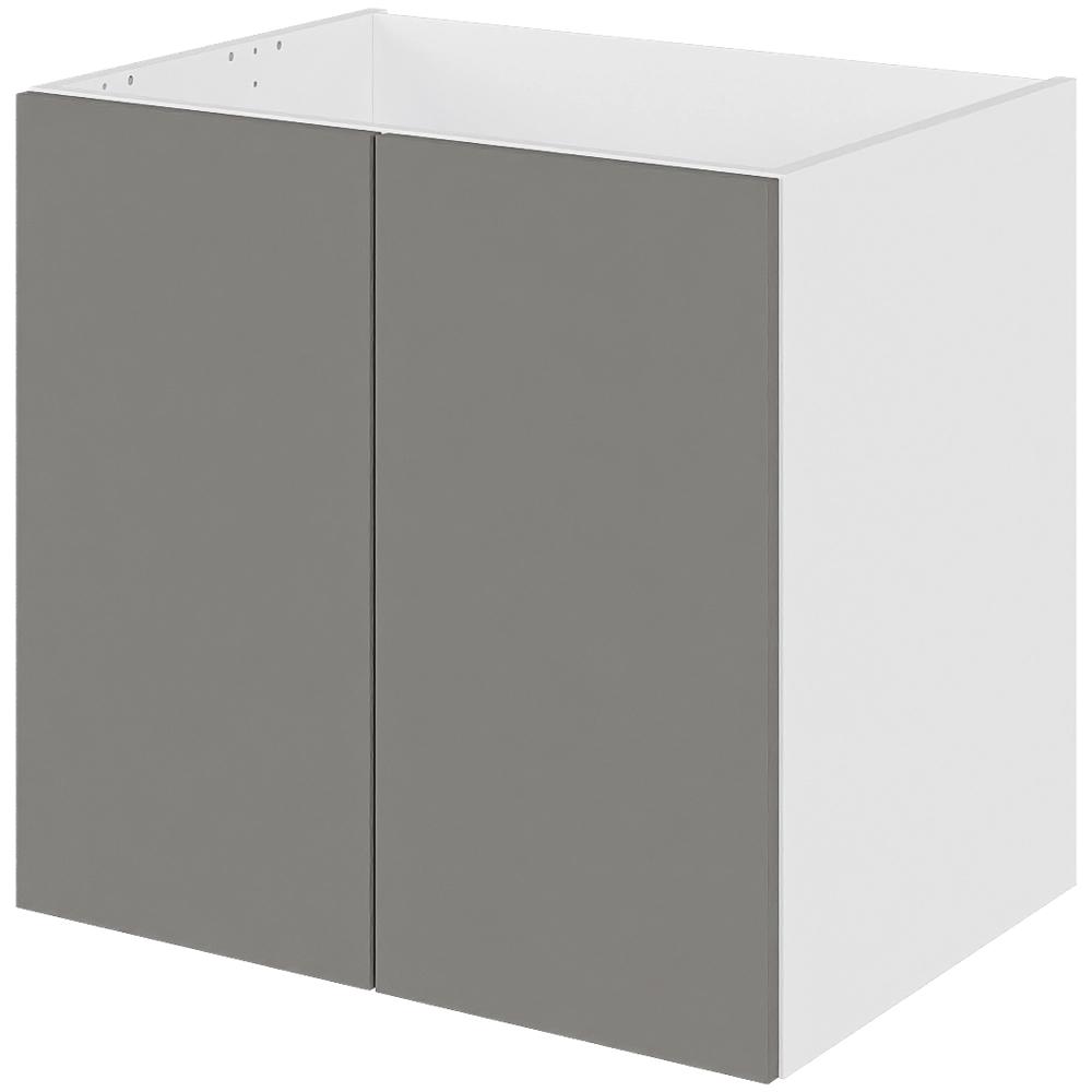 Multi-Living Bad hyldeskab i Cibo Grigio med 2 låger D: 44.5 cm - Bredde: 60 cm