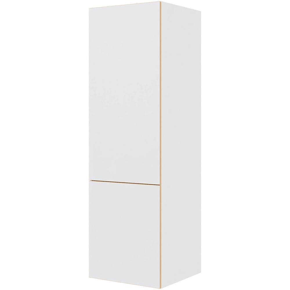 Multi-Living Køkken indbygningsskab i White/Oak Line til køl H: 195,2 cm D: 60,0 cm - 2 låger med samling - Bredde: 60 cm