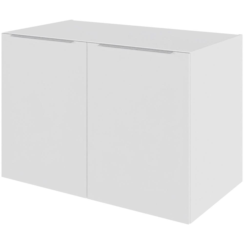 Multi-Living Køkken hyldeskab i Malet Hvid Front Paris H: 70,4 cm D: 60,0 cm - 2 låger inklusiv 1 hylde - Bredde: 100 cm